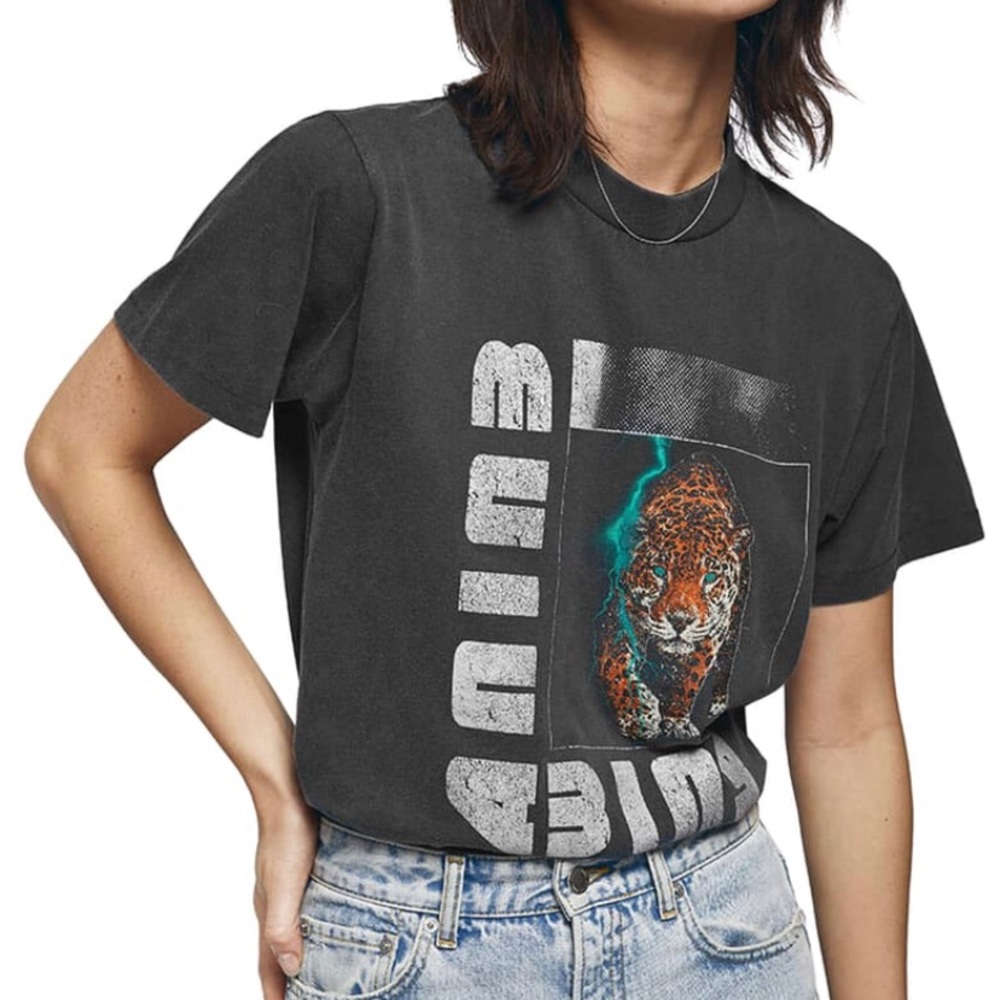 Anine Bing Wild Cat Tee